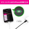 Kashimura HDMI Conversion Cable for iPhone with USB-C Relay, 1m Length, Supports Mirroring and Charging