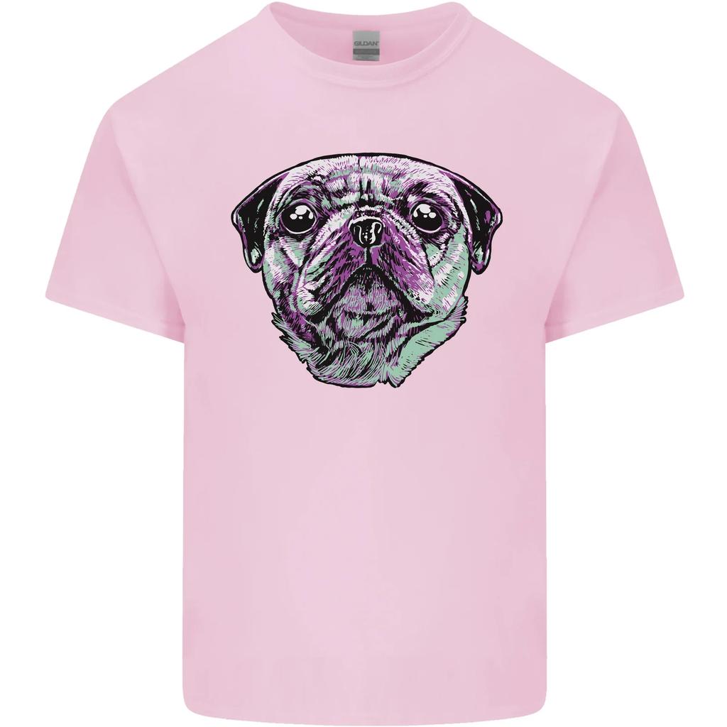 A Pug Face Dog Kids T-Shirt Childrens