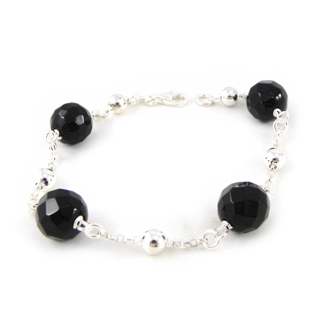 

Les Trésors De Lily [B9332] - Серебряный черный серебряный браслет Ванесса