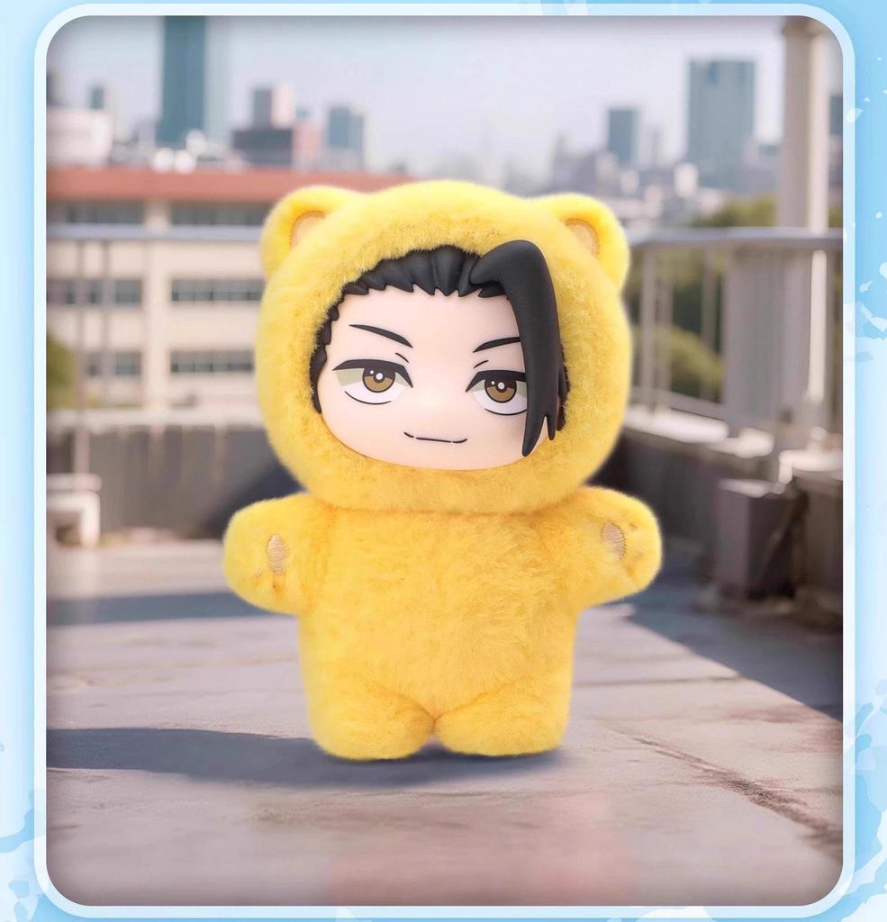 Original Jujutsu Kaisen 2 Cat Ear Plush Doll Series Blind Box Mysterious Anime Character Room Decoration Collectible Children's Gift