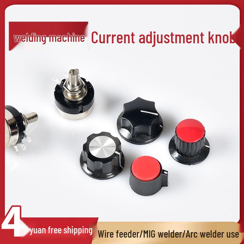 Universal DC Welding Machine Potentiometer Knob for Current Adjustment and Wire Feeder