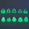 Micro Landscape Ornament Mini Shark Shape Figures Cute Collectibles Resin Fish Tank Landscaping Keychain DIY Accessories