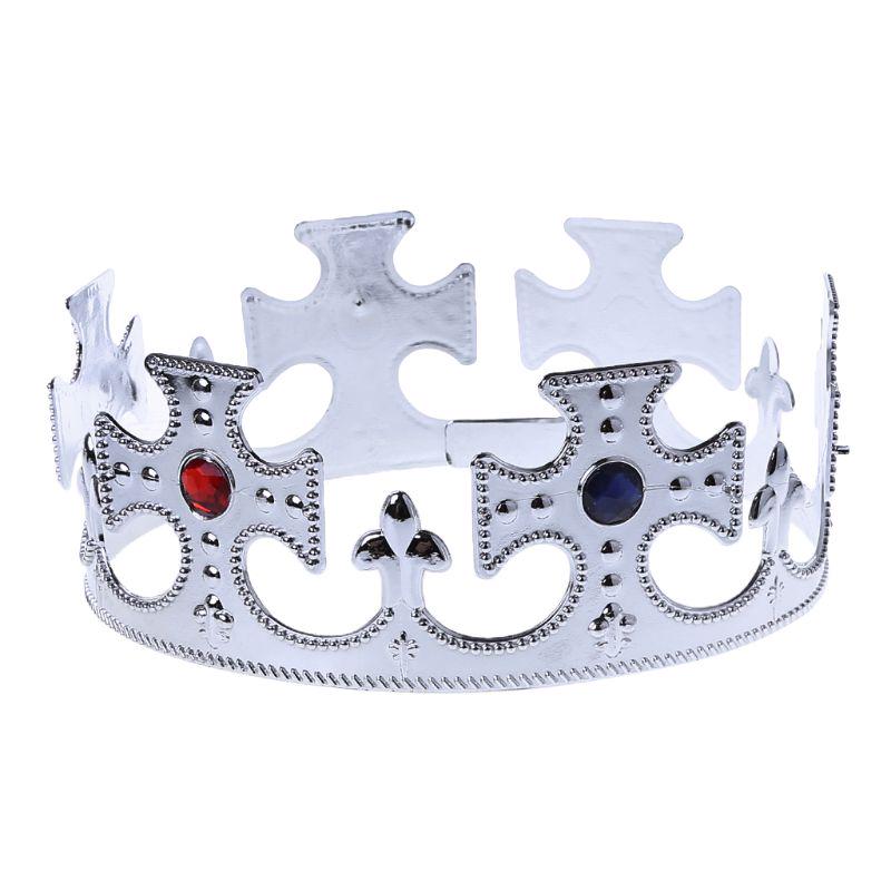 Toy Crown of the King Prince Epiphany Three Kings Day Happy Birthday Party Decoration New DIY Performance Photo Props