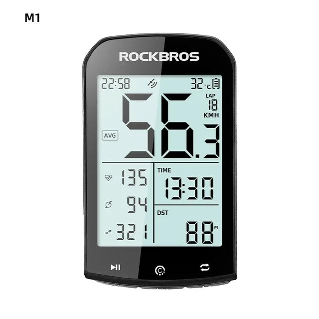 ROCKBROS Bike Computer Wireless GPS 5.0 ANT Bluetooth Waterproof Speedometer Bicycle Cycling Stopwatch Bike Accessories 29210026002