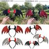 Halloween Bat Headband With Bizarre Animal Wings And Demon Skirt Costume
