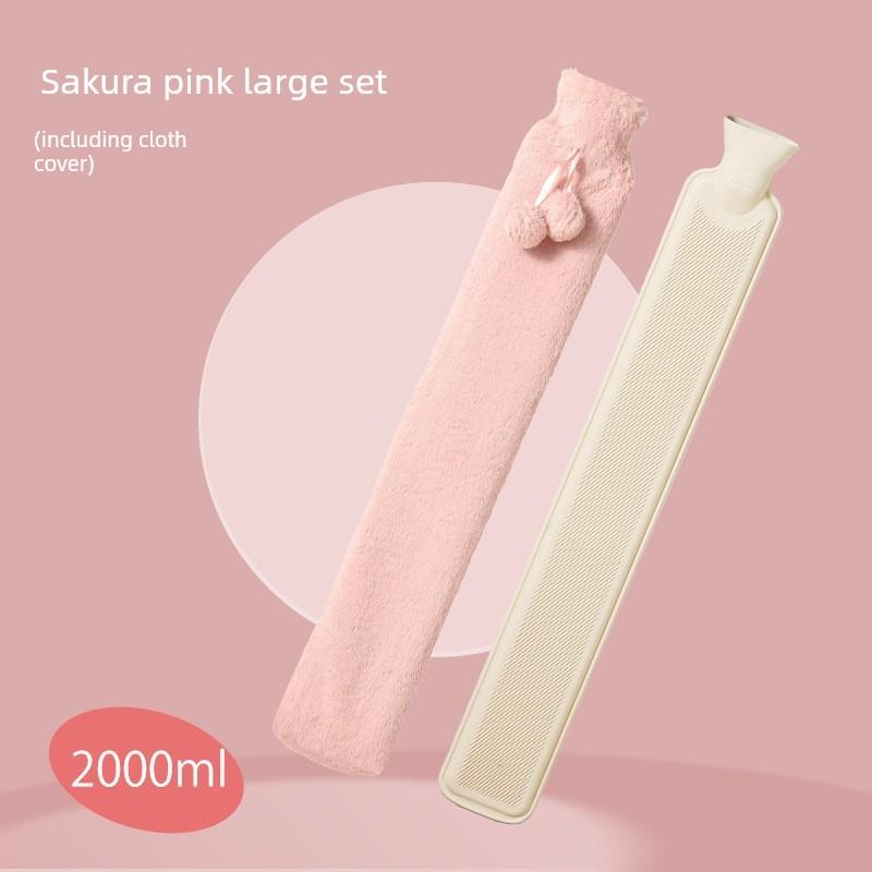 Long Large Hot Water Bottle for Filling with Water, Extra-Long Hand and Foot Warmer, Special for Winter Use In Bed