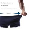 Men's Cotton Boxer Briefs - Breathable, Loose-Fit, Four-Corner Sports Shorts