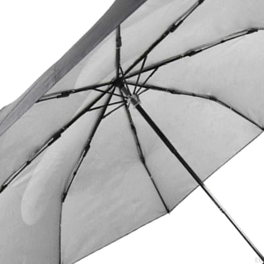 Folding Umbrella Windproof Middle Finger Pattern Print