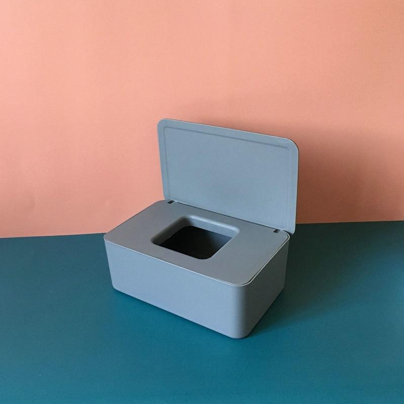 Practical New Plastic Tissue Box Wet Holder Cover Wipes Paper Storage Towel Dispenser Home Napkin Organizer
