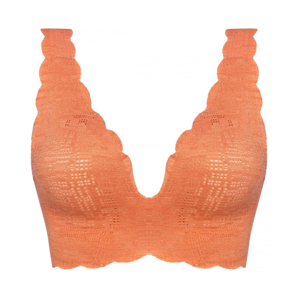 Triumph Sloggi Zero Feel Lace Half Top 7729 Large (Sugar Almond)