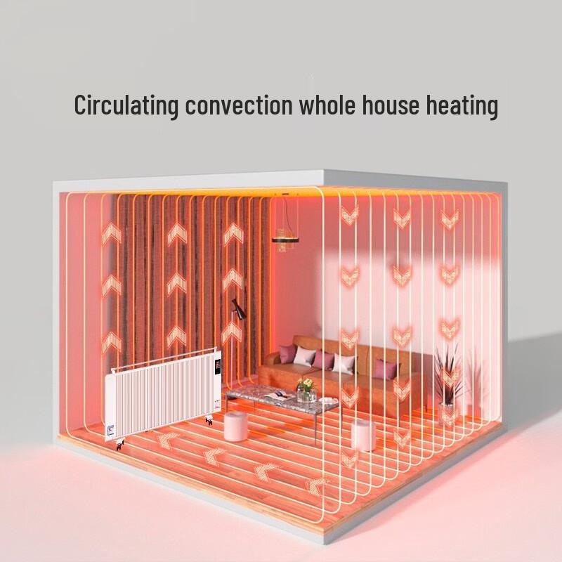 Wall-Mounted Carbon Fiber Electric Heater