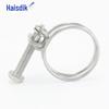 Haistik 304 Stainless Steel Double Wire Hose Clamps