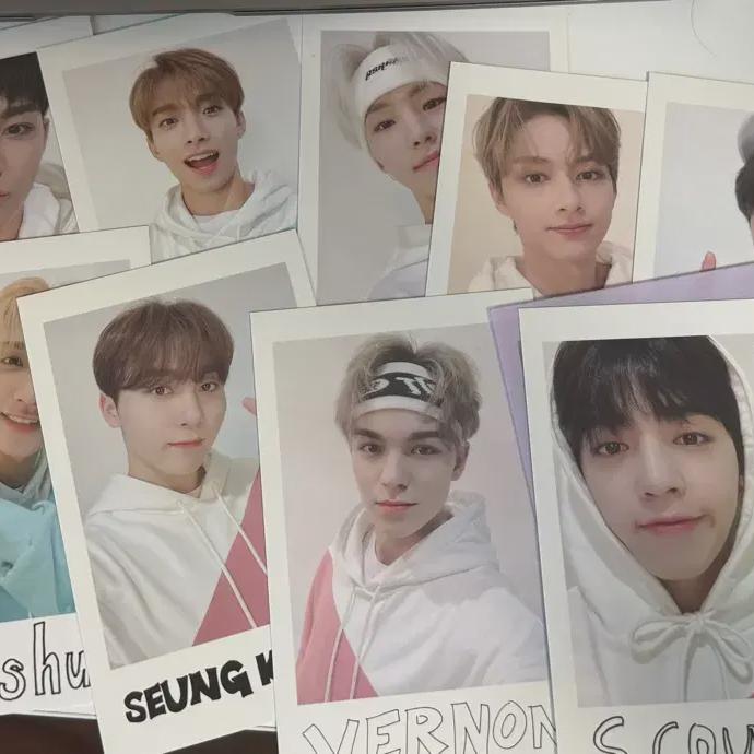 

2022 Seventeen Caratland Набор полароидов