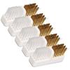 5pcs Plastic Handle Nail Drill Bit Cleaner Copper Wire Nail Drill Bit Cleaning Brush  For Salon Use