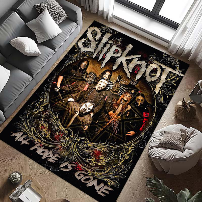 Slipknot: Rebellion carpet Doormat Living room and bedroom mats Bathroom mat Fashion Protective pad