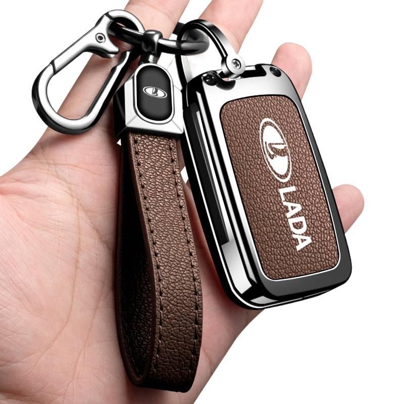 Compatible with Lada Key Cases: Granta Vesta, Ragnasi X-ray. Includes Car Bags & Metal Buckles.