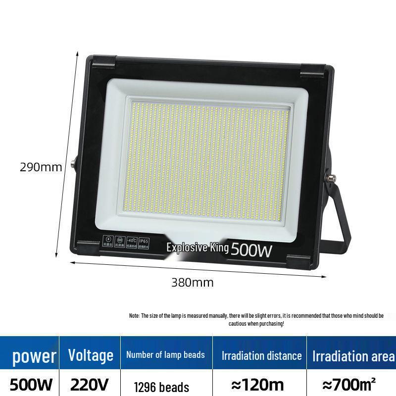 LED Waterproof Outdoor Spotlight Floodlight for Advertising and Courtyard Lighting