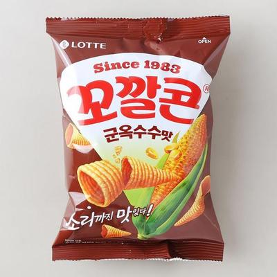 Lotte Kokkal Corn Roasted Corn Flavor 52G