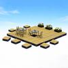 12Pcs/Set Miniature Floor Dollhouse Model 1/12 Scale DIY Craft Pretend Play Toy Dollhouse Accessories