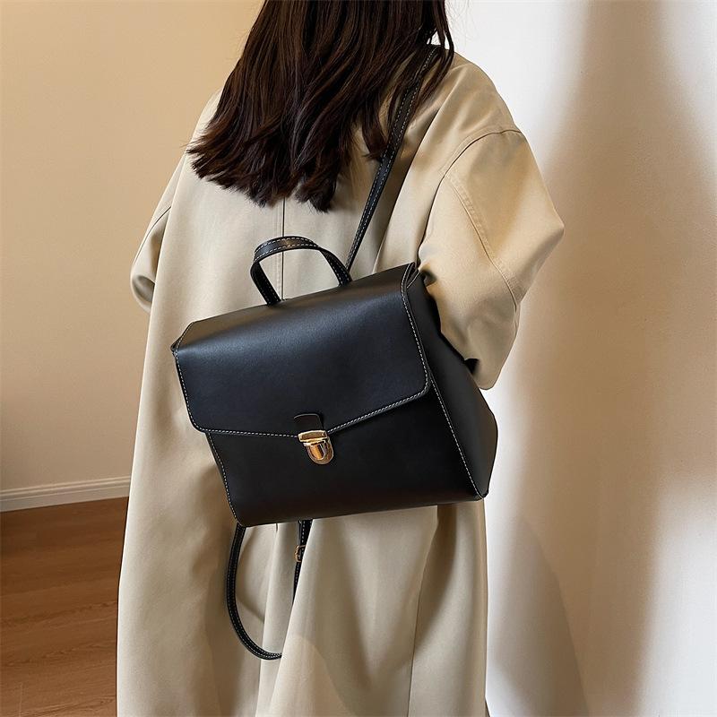 Premium sense backpack women's new large-capacity Japanese backpack trendy girl travel leisure niche backpack women