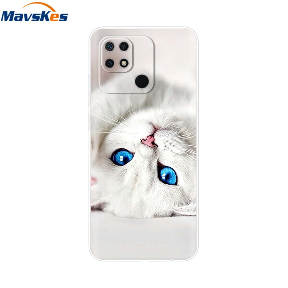 For Xiaomi Redmi 10C Case Clear Bumper Cute Cover For Xiaomi Redmi 13C Liquid Silicone Soft TPU Fundas Phone Case For Redmi 12C