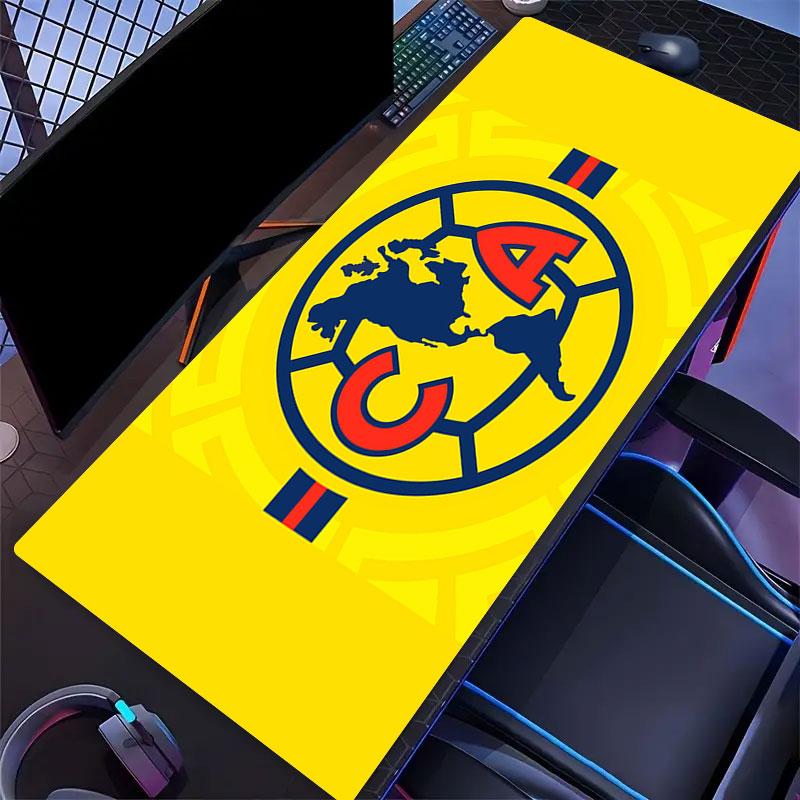 Club America Mouse Pad, Large Gaming Desk Mat, Non-slip XXL Mousepad for Laptop & Tablet, Mini PC Playmat with Stitched Edges