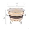 Small Charcoal Grill Camping Stove Household Barbecue Clay Stove, Japanese for Garden