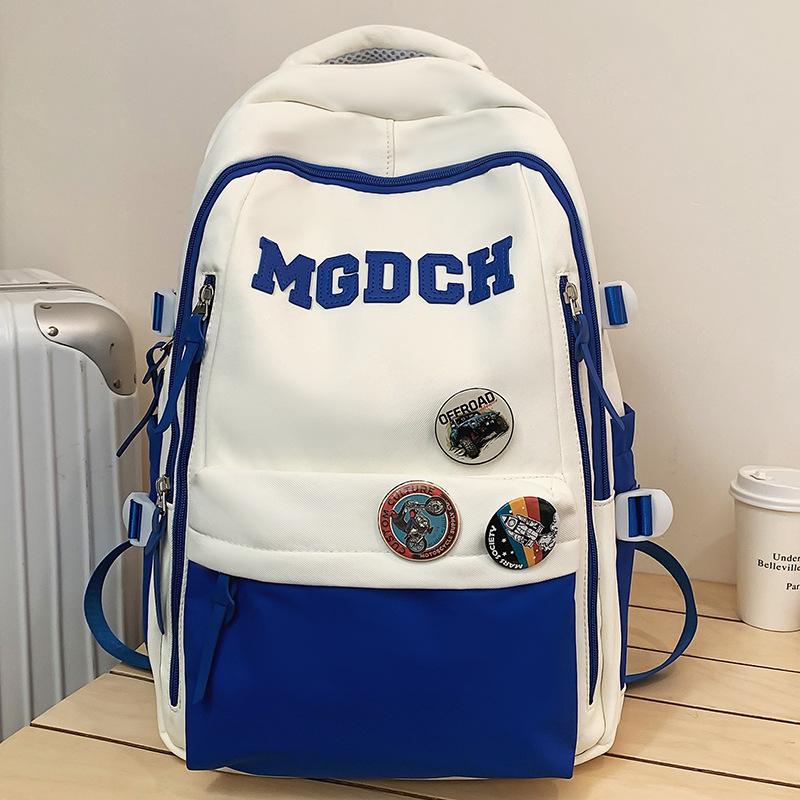 

Школьный рюкзак для детей, учеников начальной школы, девочек, учеников средней школы, мальчиков, рюкзаки контрастных цветов, учеников средней школы