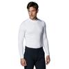 Under Armour UA HEATGEAR FITTED LONG SLEEVE MOCK White/Halo Gray