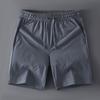 Pantaloni scurți sport casual de vară pentru bărbați, largi, cu picior drept, de lungime trei sferturi