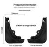 Compatible Mudguards for Hongqi HS6 PHEV 2026 - Leather Cross-Border Modification