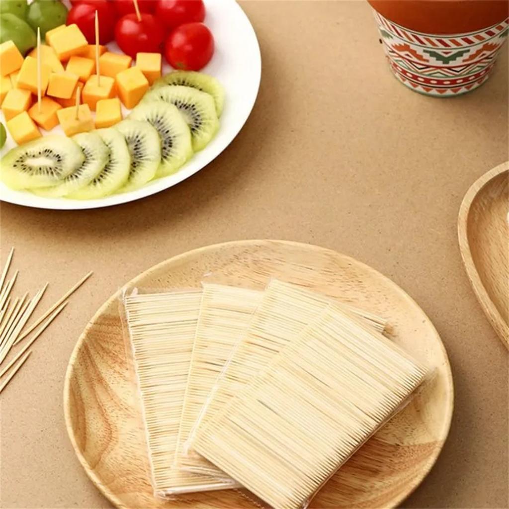Household Toothpicks, Disposable Toothpicks, Fruit Picks, 1000 Pieces