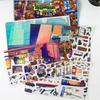 Weekend To City Series Miniature Landscape Sticker DIY Cabin Scene Sticker New Toy Game Sticker