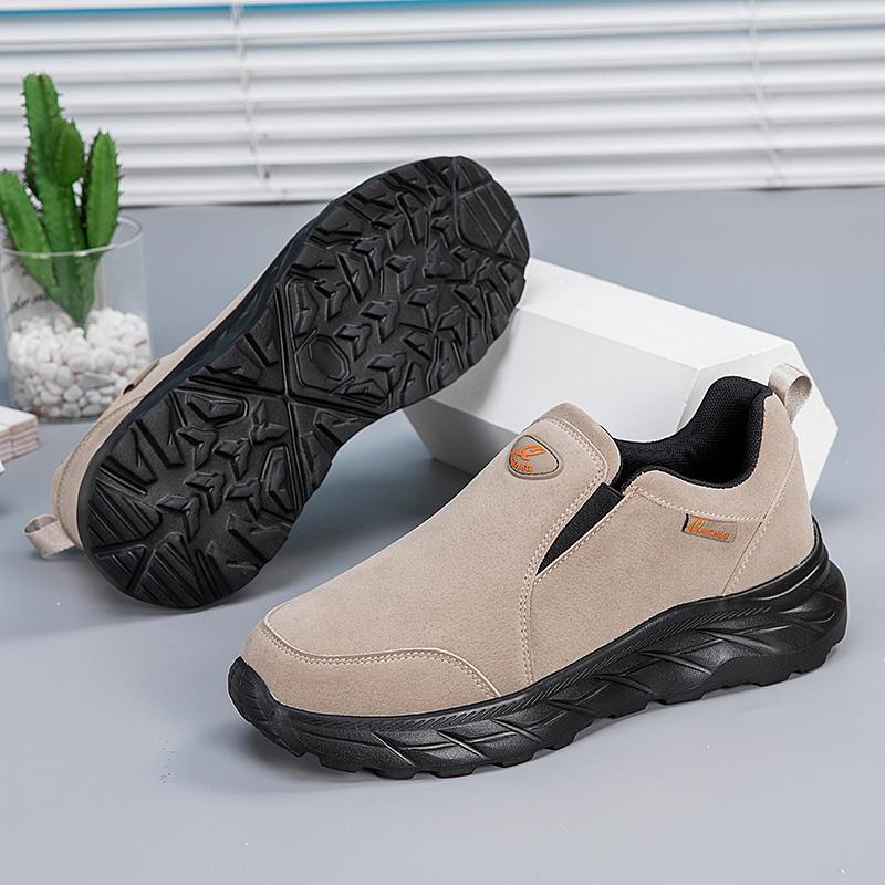 Men's Health Step Spring Outdoor Breathable Hiking Thick Soled Couple Sneakers Shoes Comfortable Lazy Set Casual Shoes 36-45