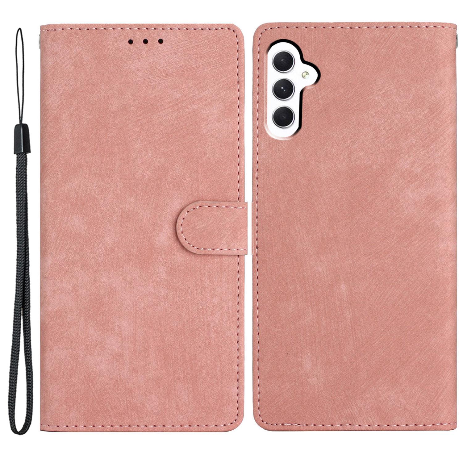 

For Samsung Galaxy A36 5G Case with Card Clots Skin-Touch PU Leather Phone Cover Stand G