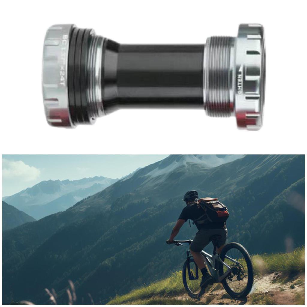 Fahrrad Tretlager, Ersatzteil für BB Kurbelgarnitur mit 68/73 mm Gewinde, Tretlager