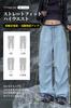 [MORGEN SKY] Women's Trekking Pants, Cargo Pants, Casual Wide-Leg Pants, Outdoor Long Pants, Hiking Pants, Relaxed Fit, Elastic Waist, Drawstring Hem,