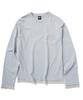 SUPERSUB Scratch Layered Long Sleeve T-Shirt - Melange
