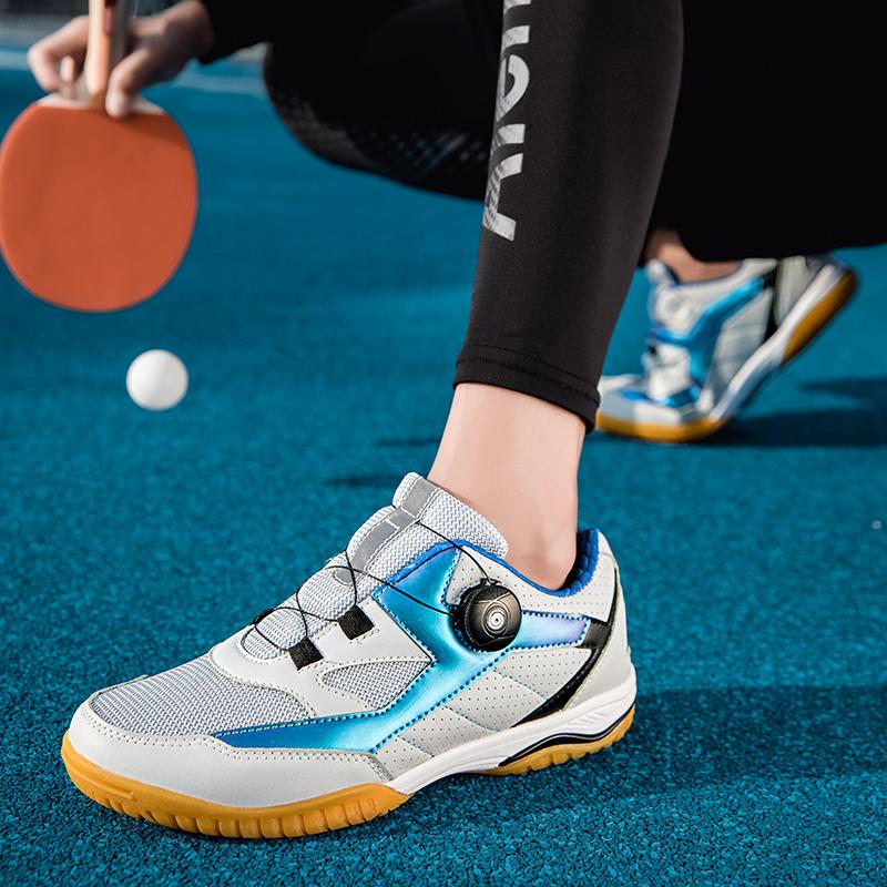 Men's New Mesh Breathable Outdoor Original Badminton Shoes, High-quality Unisex Table Tennis Sports Shoes