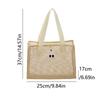 Foldable Big Eyes Beach Mesh Bag Large Capacity Travel Toiletries Organizer  Summer