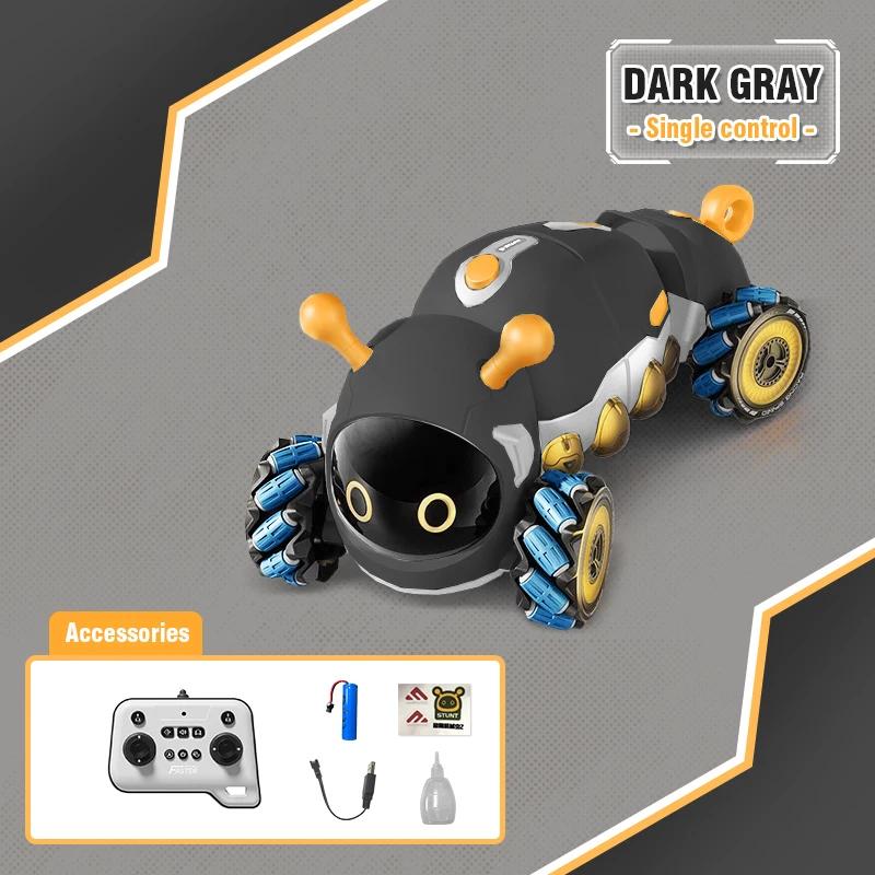

Non-Toxic Rc Animals Intelligent Remote Control Insect 4Wd With Spray Light Radio Controlled Stunt Car Electric Toys For Kids Gifts