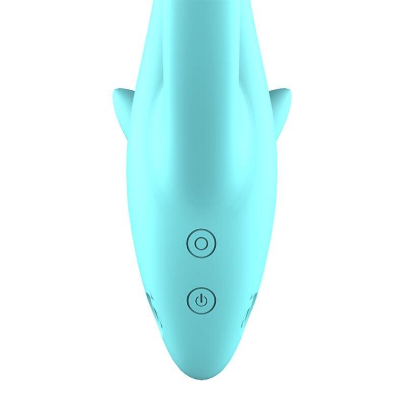 Blue Shark G Spot Clitoral Stimulation Rabbit Sex Toy Rabbit S