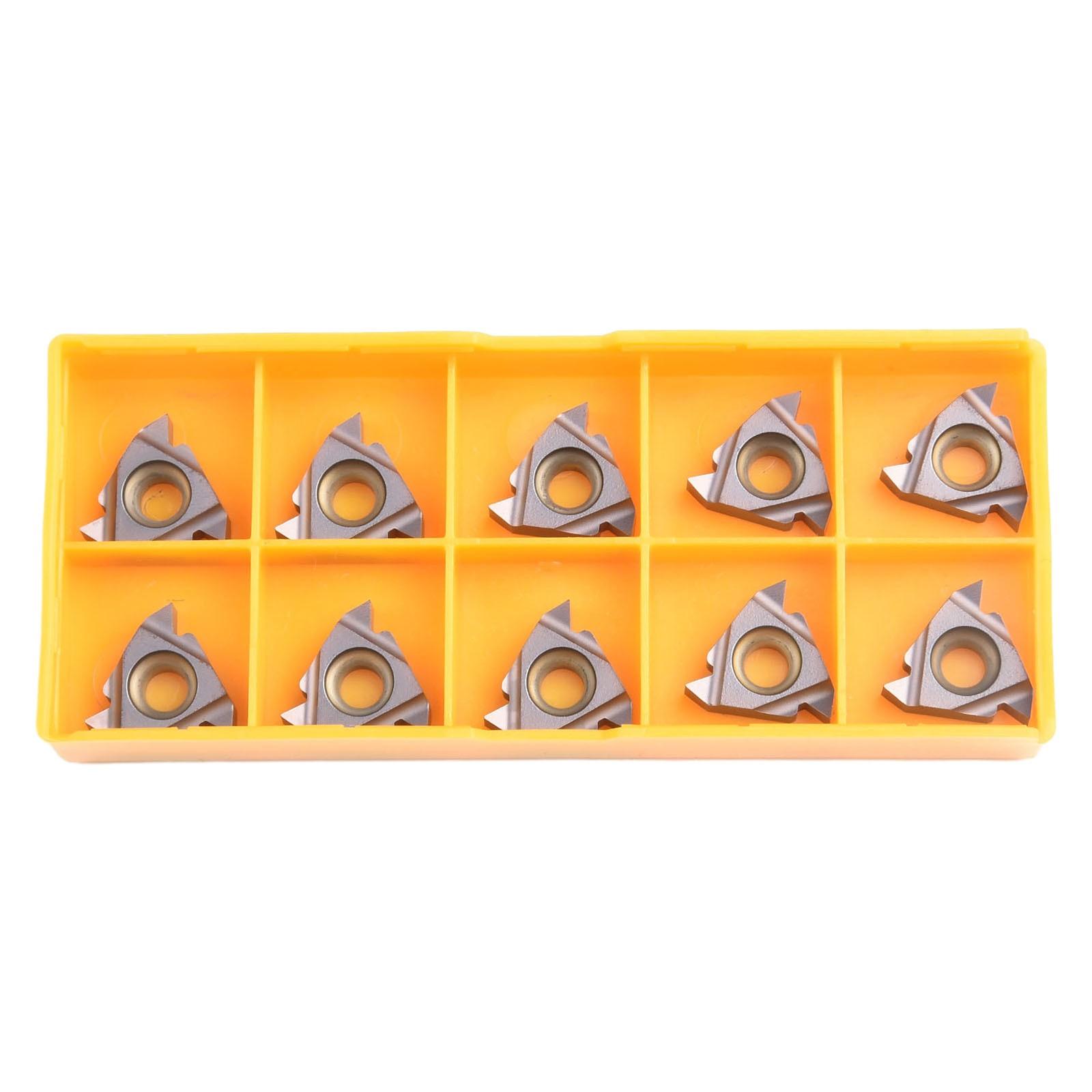 

10pcs 16ER AG60 Insert Lathe Holder Threading Inserts