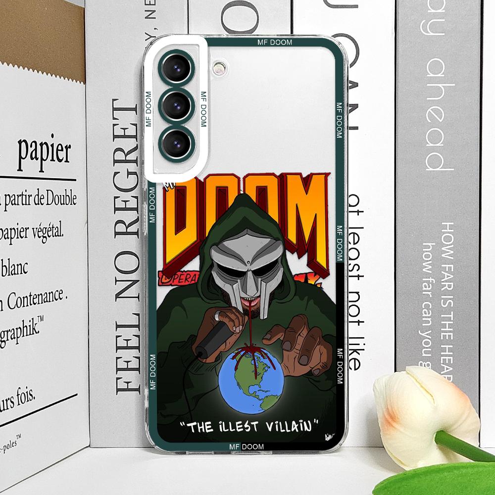 Fashion MF DOOM Singer Phone Case For Samsung Galaxy S26 S23 S24 S22 S25 Ultra Plus Cover For Galaxy S25+ S24+ S23+ S26+ Fundas