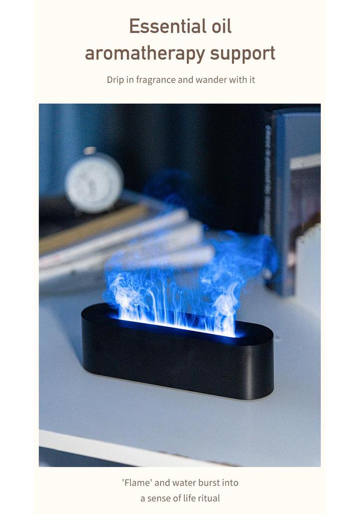 USB Multi-Color Simulated Flame Fragrance Diffuser
