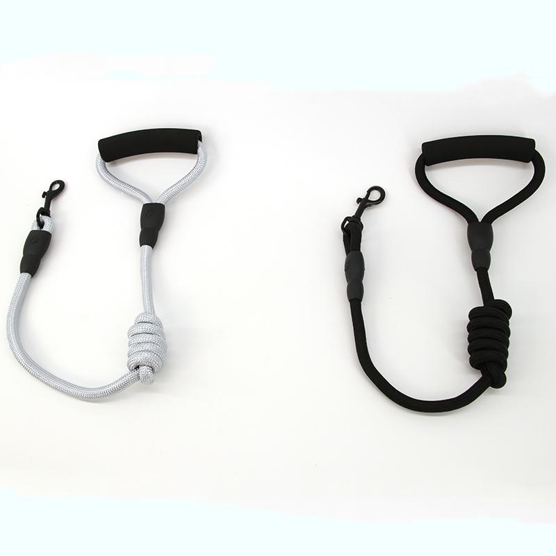 Multicolor Pet Leash with Comfort Foam Handle, Durable Nylon Rope Dog Cat Lead for Walking