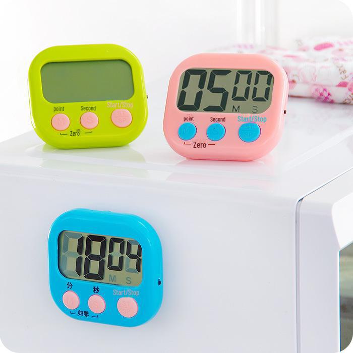 Electronic Kitchen Countdown Timer with Loud Alarm and Stopwatch