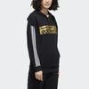 Adidas Neo Casual Sports Hooded Sweatshirt Unisex Tops Black GG3388