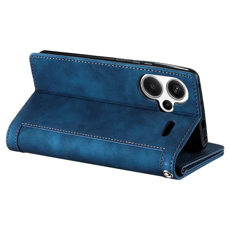 For Xiaomi Redmi Note 13 Pro+ 5G Case 9 Card Slots Stand Leather Retro Phone Cover