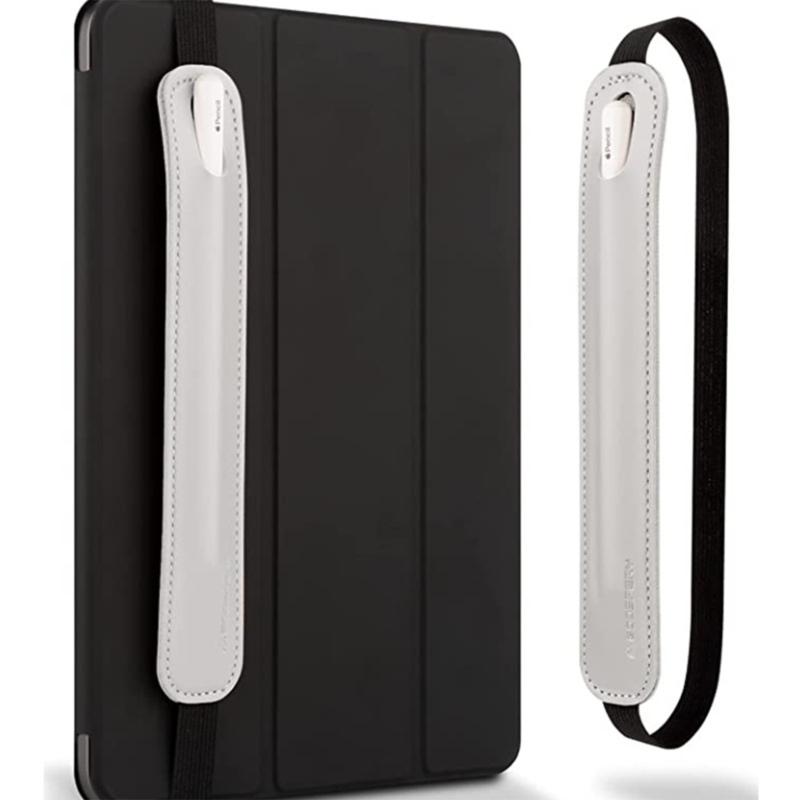 Retractable PU Leather Pen Storage Case Elastic Band Holder For Stretchable Tablet Styluses Accessories